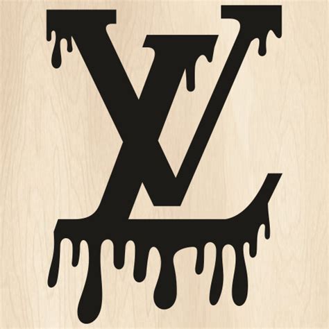 dripping lv logo|louis vuitton lv drip logo.